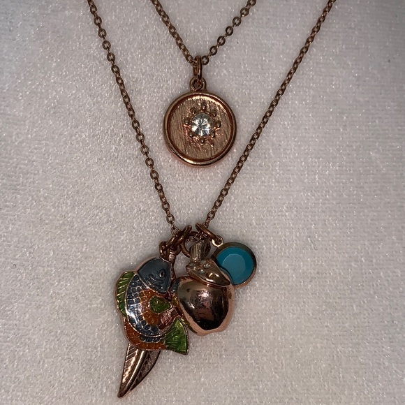 Elegant Rose Gold Pendant Necklace - Picture 2 of 6